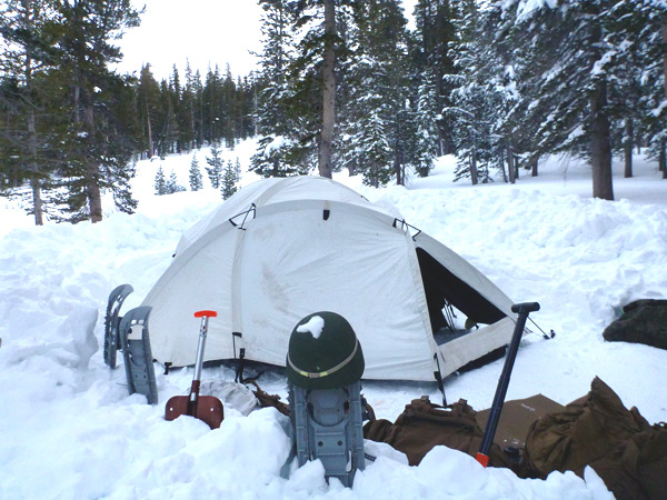 Extreme cold weather tent